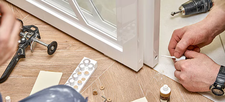 Commercial Aluminum Door Installation in Englewood, FL