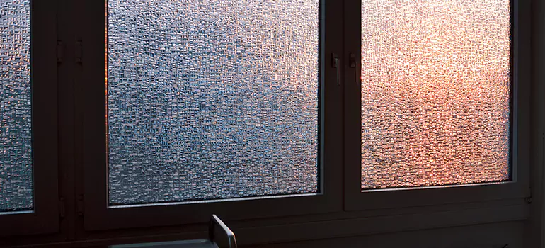 Frosted Glass Window Replacement in Englewood, FL