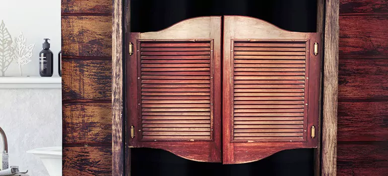 Installing Saloon Door Hinges in Englewood, FL