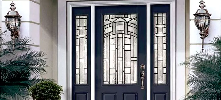 Stained Glass Door Panels in Englewood, FL