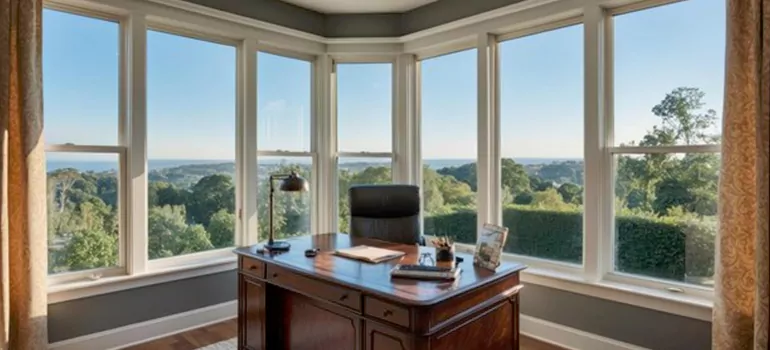 Residential Bow Window Installation in Englewood, FL