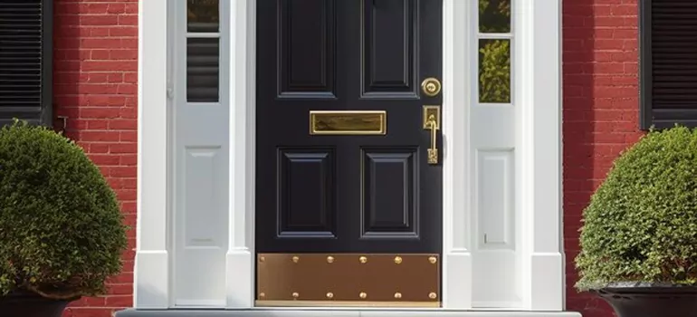 Commercial Door Kick Plate Installation in Englewood, FL