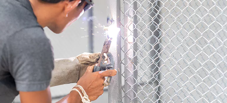 Commercial Mesh Door Repair in Englewood, FL